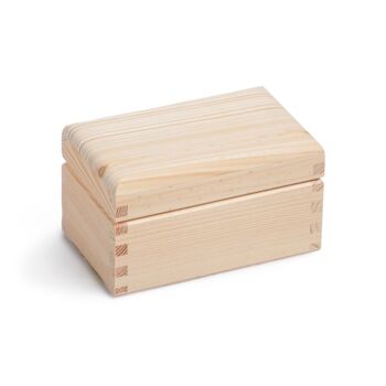 Wooden Tea Box Organiser With Two Compartments, 2 of 2