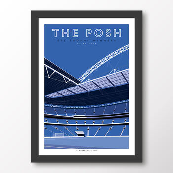 Peterborough United The Posh Wembley Poster, 7 of 7