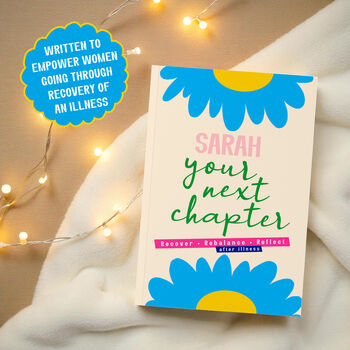 Personalised Illness Recovery New Chapter Gift Book, 2 of 8