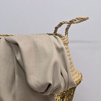 Super Soft Plain Pashmina Style Scarf In Latte Brown, 2 of 3