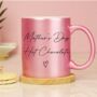 Personalised Mother's Day Pink Glitter Ceramic Mug, thumbnail 4 of 12
