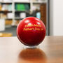 Personalised Vintage Leather Cricket Ball, thumbnail 1 of 10
