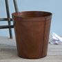 Leather Waste Paper Bin, thumbnail 3 of 4