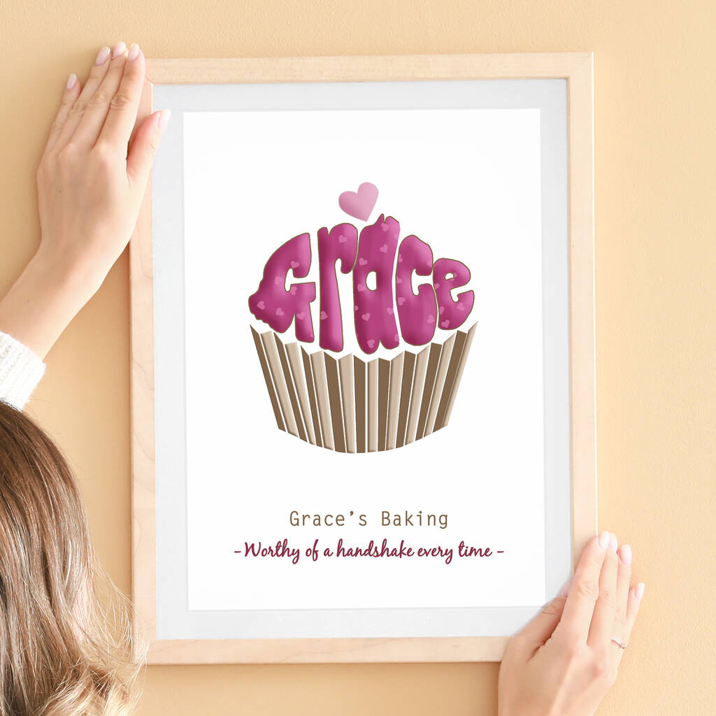 Personalised Cake Print, 1 of 9