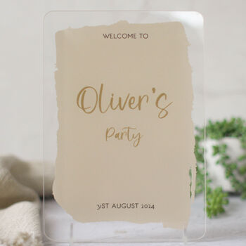 Personalised Party Sign, 4 of 7