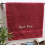 Personalised Boutique Luxury Hand Towel, thumbnail 1 of 11