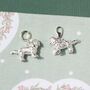 Shih Tzu Charm Sterling Silver, thumbnail 2 of 10