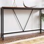 Hallway Table Console Table Sofa Table With Steel Frame, thumbnail 6 of 10