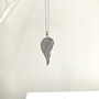 Sterling Silver Angel Wing Necklace, thumbnail 6 of 6