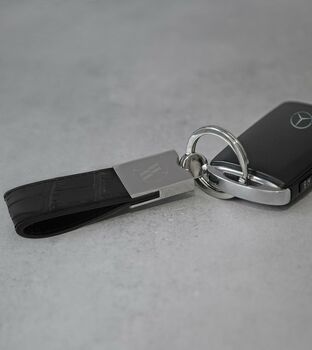 Black Leather Key Chain, 7 of 7