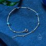 Delicate Opal Bracelet In Sterling Silver, thumbnail 4 of 11