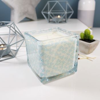 Christening Square Scented Candle, 9 of 12
