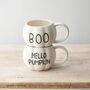 'Hello Pumpkin' White Ceramic Mug, thumbnail 2 of 2
