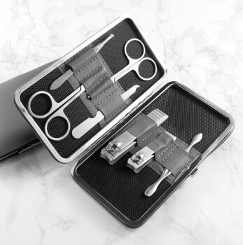 Personalised Monogram Manicure Set, 2 of 7