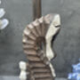 Nautical Grey Seahorse Kitchen Roll Holder Accessory, thumbnail 3 of 12