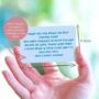Thank You Teacher Personalised Metal Wallet Card, thumbnail 3 of 3