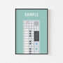 Sample Synthesizer Print | Op1 Synth Poster, thumbnail 3 of 6