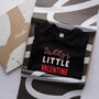 Organic Cotton Daddy's Little Valentine Baby Grow, thumbnail 5 of 6