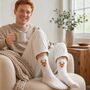 Personalised Men's Christmas Socks Stocking Filler Gift, thumbnail 3 of 10
