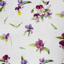 Flowers Violet Wrapping Paper Roll Or Folded, thumbnail 3 of 3