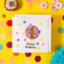 1st Birthday Card And Badge Set, thumbnail 1 of 6