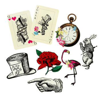 Alice In Wonderland Cardboard Party Props, 2 of 3
