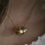 Birthstone Gem Ring Stacker Necklace, thumbnail 3 of 7