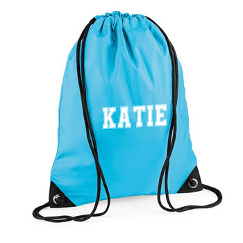 Children's Personalised Gym/Pe Bag, 9 of 12
