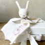 Cashmere Bunny Rabbit Baby Comforter, thumbnail 1 of 11