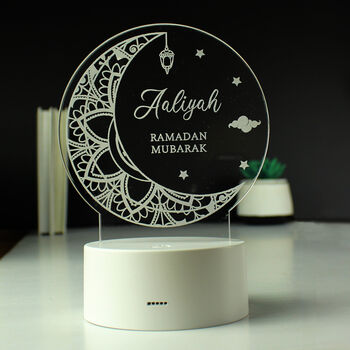 Personalised Eid And Ramadan LED Light, 9 of 12