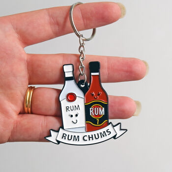 'Rum Chums' Rum Friendship Keyring, 4 of 5