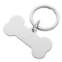 Sterling Silver Personalised Dog Bone Pet Tag, thumbnail 2 of 5