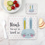 Personalised Kid's Bunny Rabbit Placemat Set, thumbnail 5 of 11