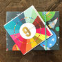 Colourful Cloud 9th Birthday Card, thumbnail 5 of 5