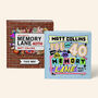 Personalised 40 Th Birthday Book 'Memory Lane', thumbnail 2 of 12