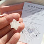 Clear Quartz Merkaba Star Crystal Gift With Pouch, thumbnail 1 of 7