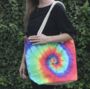 Hippy Large Canvas Rope Tote Bag, thumbnail 1 of 7