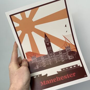 Manchester Travel Print, 2 of 2