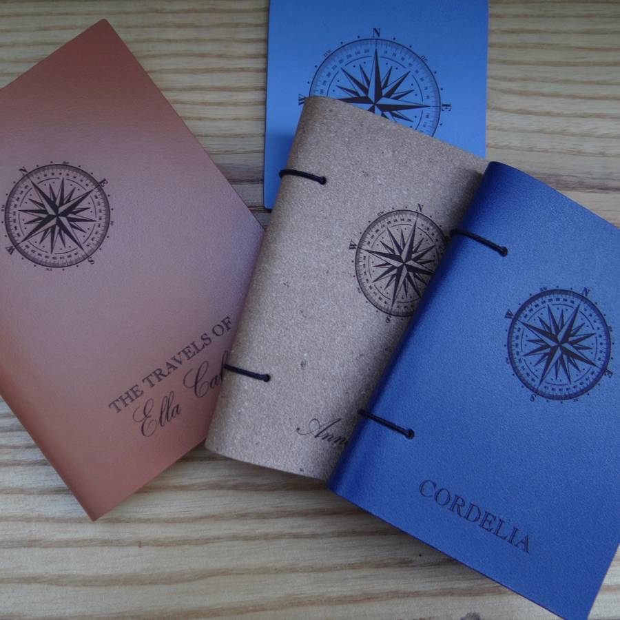 leather travel journal by artbox