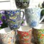 Set Of Six Mugs In Assorted William Morris Designs, thumbnail 4 of 12