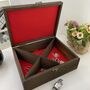 Large Personalised Message Wooden Jewellery Box, thumbnail 6 of 10