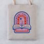 'Between The Pages' Book Lover Tote Bag, thumbnail 2 of 5