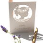 Flower Girl Boho Laser Cut Card, thumbnail 4 of 6