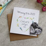 Baby Scan Mummy To Be Mother's Day Magnet Card, thumbnail 3 of 3