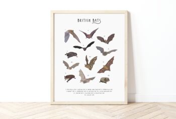 British Bats Print, 2 of 5