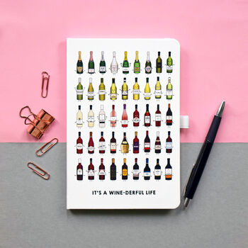 Illustrated Wine Hardback Notebook, 5 of 8