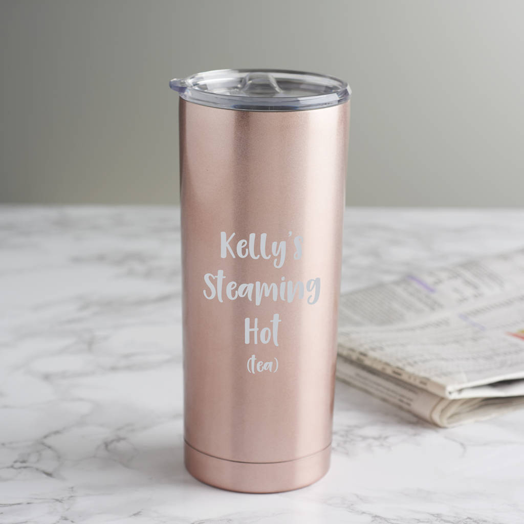 Personalised Cheeky Slogan Travel Cup, 1 of 7