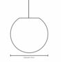 Callisto Gold Round Ceiling Lights, thumbnail 8 of 11