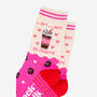 Don't Worry Be Frappe Combed Cotton Funny Ankle Socks Women's, thumbnail 4 of 5