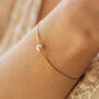 Personalised Floating Vegan Pearl Bracelet, thumbnail 1 of 5